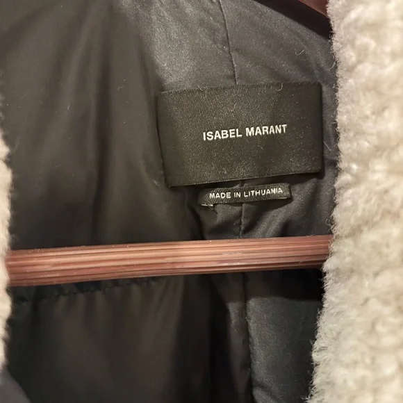 Isabel Marant Black and Navy Ski Jacket